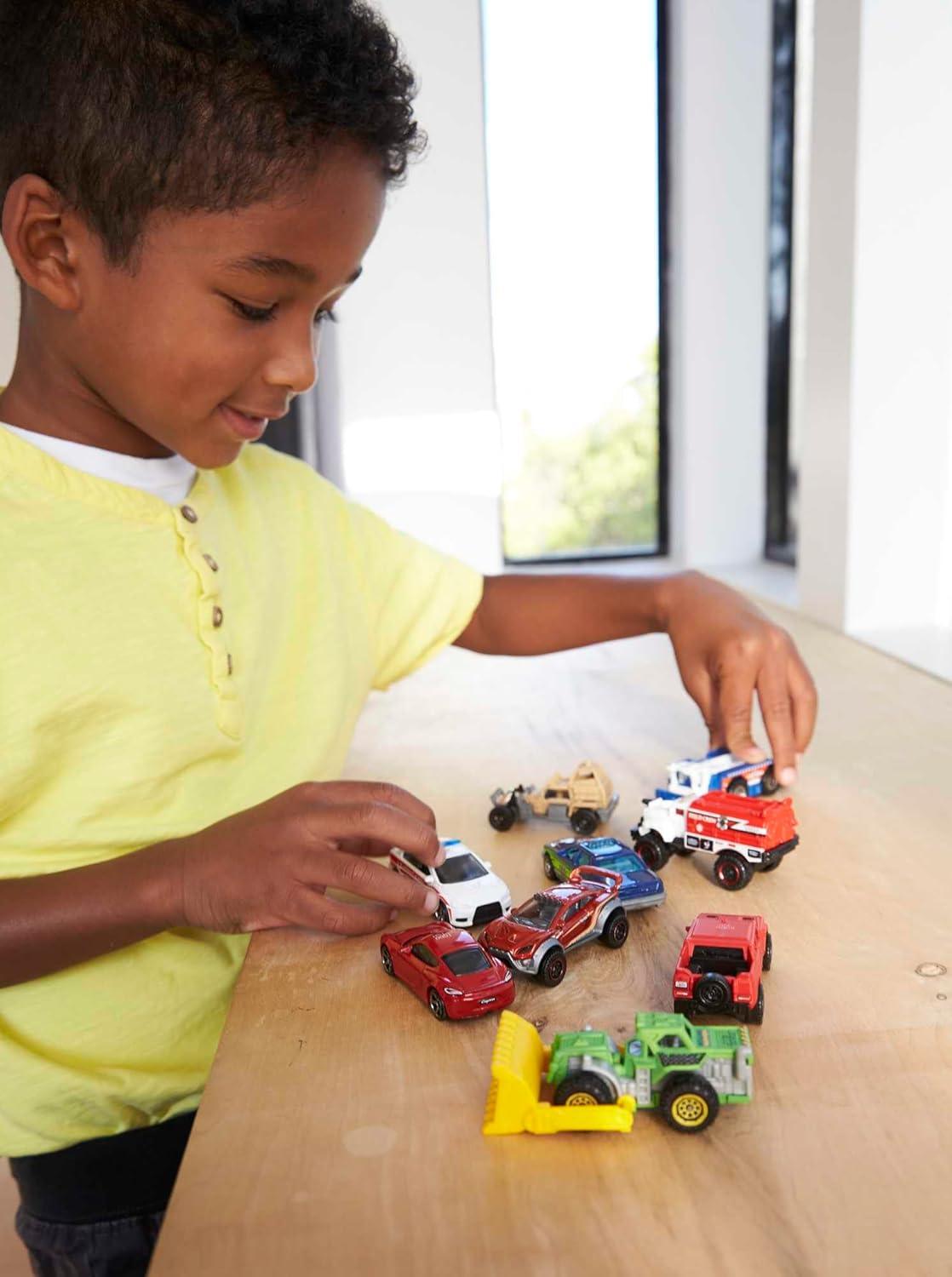 imageMatchbox Cars 164 Scale Toy Cars Buses and Trucks for Kids and Collectors Set of 20 Styles May Vary9Pack