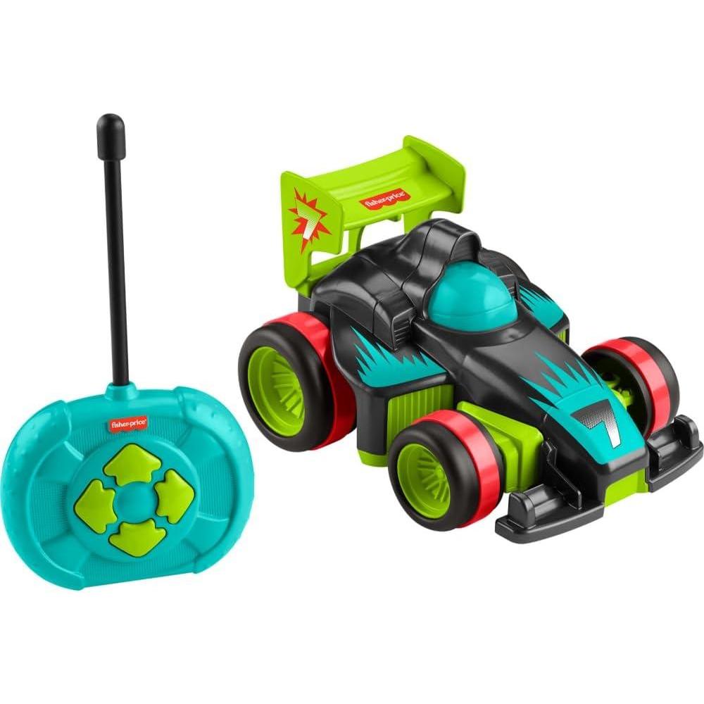 imageFisherPrice Preschool Toy Remote Controlled Car My Easy RC with 2 Speeds for Kids Ages 3 Years Amazon ExclusiveMulticolor