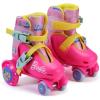 imageBarbie Kids Trainer Skates  Light Up Wheels ABEC 5 Bearings Durable PVC Material Foam Shoe Lining Perfect for Active Fun and Adventures US Size 912