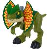 imageFisherPrice Imaginext Jurassic World Dinosaur Toy Thrash Attack Dilophosaurus 16 Inch with Lights amp Sounds for Pretend Play Kids Ages 3 Years