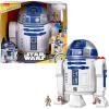 imageFisherPrice Imaginext Star Wars Toy R2D2 175 in Tall with Lights Sounds amp C3P0 Metal Character Key for Kids Ages 3 Years