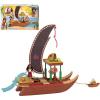 imageMattel Disney Moana 2 Toy Playset with Floating Adventure Canoe Small Doll 1 Character Friend 6 Play Areas amp 10 Accessories