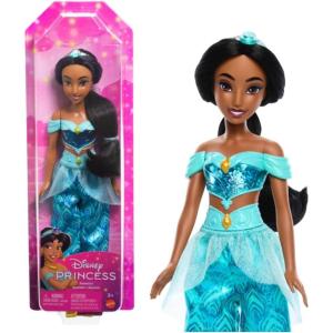 Mattel Disney Princess Ariel Doll in Sparkling Fashion with Removable Skirt, Tiara and Shoes, Posable & Collectible, Inspired by the Little Mermaid(Jasmine)