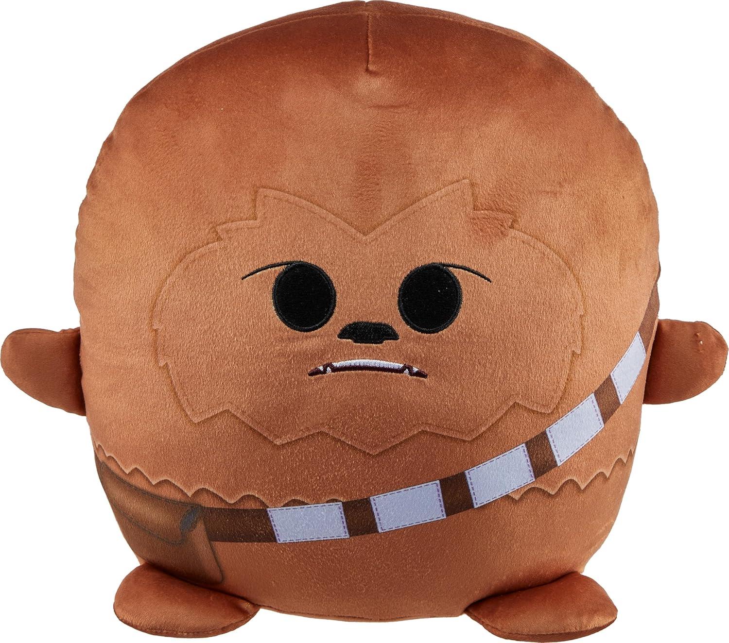 imageMattel Star Wars Cuutopia Plush Figure 10inch Chewbacca Soft Rounded Pillow Doll Collectible Toy Inspired by the Wookiee CharacterChewbacca