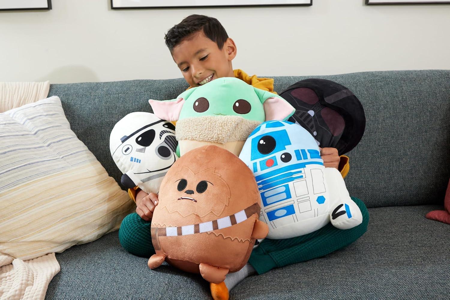 imageMattel Star Wars Cuutopia Plush Figure 10inch Chewbacca Soft Rounded Pillow Doll Collectible Toy Inspired by the Wookiee CharacterStormtrooper