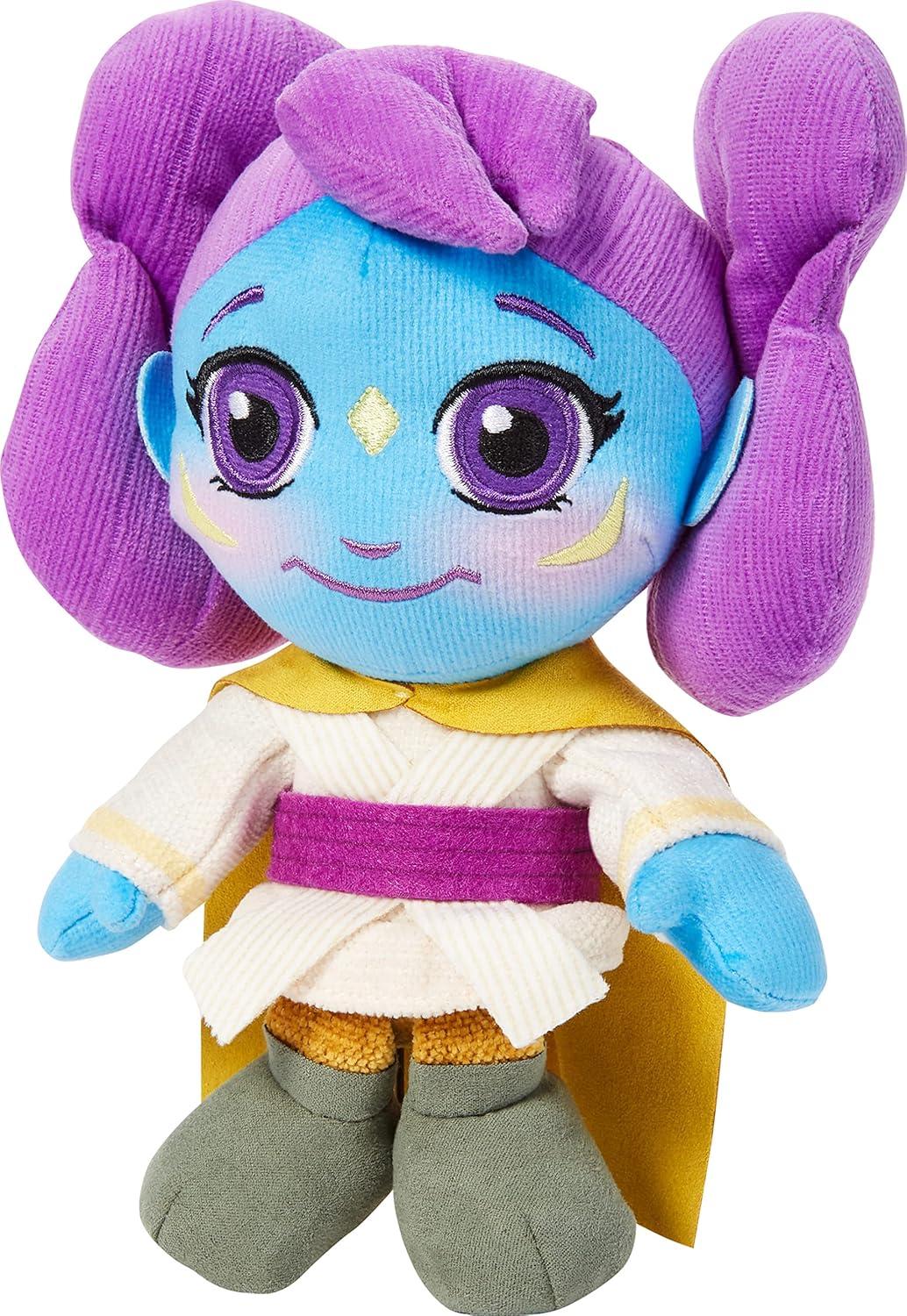 imageMattel Star Wars Young Jedi Adventures Plush Toy 8inch Stuffed Lys Soft Doll Inspired by the Animated SeriesYoung Jedi