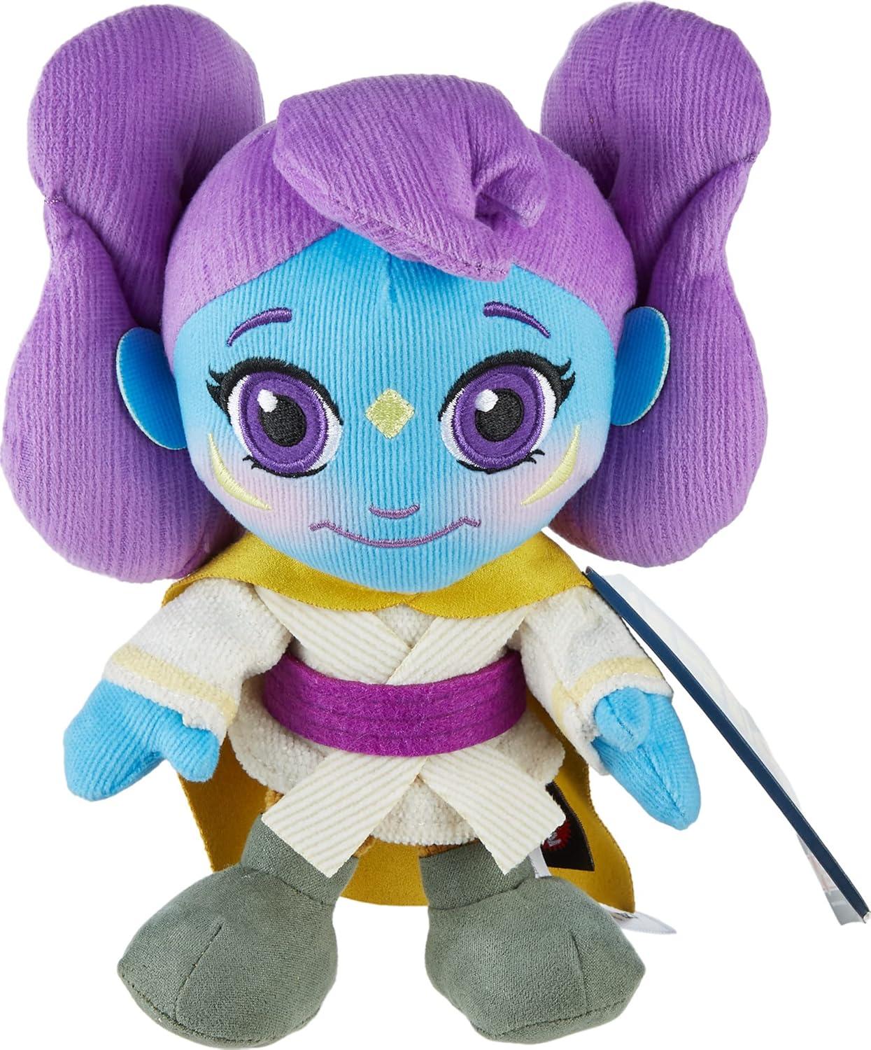 imageMattel Star Wars Young Jedi Adventures Plush Toy 8inch Stuffed Lys Soft Doll Inspired by the Animated SeriesYoung Jedi
