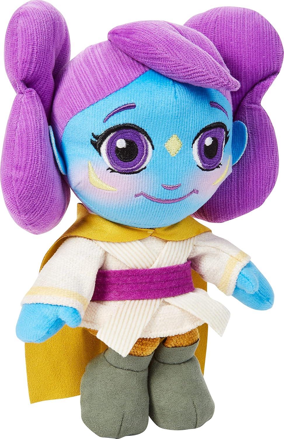 imageMattel Star Wars Young Jedi Adventures Plush Toy 8inch Stuffed Lys Soft Doll Inspired by the Animated SeriesYoung Jedi