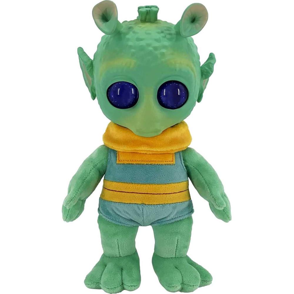 imageMattel Star Wars Galactic Pals Plush Toy Rodian 11inch Soft Doll Set with Carrier amp Personality Profile Card for Personalized ExperienceRodian