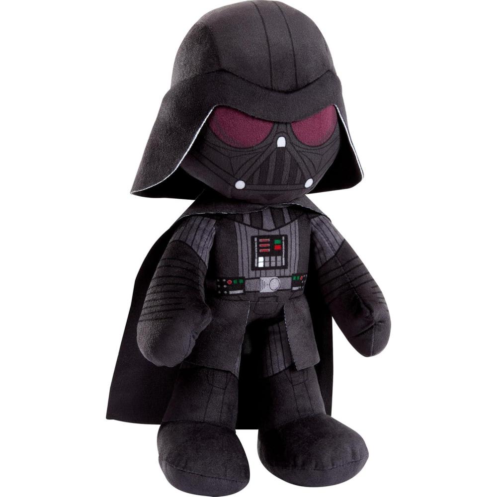 imageMattel Star Wars Plush Talkers Soft Toys 11 to 12Inch Stormtrooper Plush with 10 Sounds amp Phrases Collectible Soft DollsDarth Vader