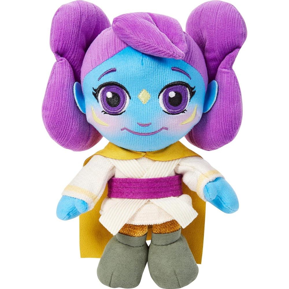 imageMattel Star Wars Young Jedi Adventures Plush Toy 8inch Stuffed Lys Soft Doll Inspired by the Animated SeriesYoung Jedi