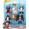 imageFisherPrice Imaginext Superman Action Figure Multipack 6 Characters 3inch Collectible Set with Krypto amp Kaiju