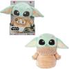 imageMattel Star Wars Jumping Grogu Plush Toy with Jump Action amp Sounds Soft Doll Inspired by Star Wars Mandalorian Book of Boba Fett