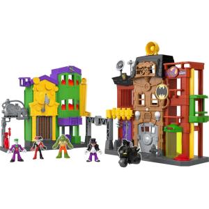 Fisher-Price Imaginext DC Super Friends Batman Toy, Crime Alley Playset with Figures & Accessories for Preschool Kids Ages 3+ Years (Amazon Exclusive)