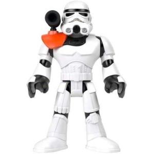 Fisher-Price Imaginext Star Wars Toy Stormtrooper XXL Figure, 16+ Inch Tall Poseable Character with Launcher for Kids Ages 3+ Years(Storm Trooper XXL)