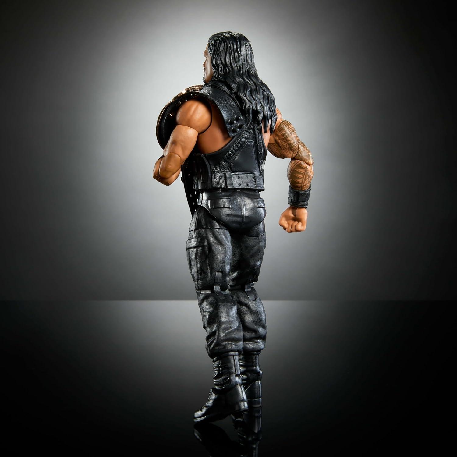imageMattel WWE Elite Action Figure amp Accessories Greatest Hits 2025 6inch Collectible Roman Reigns with 25 Articulation Points amp Swappable Hands