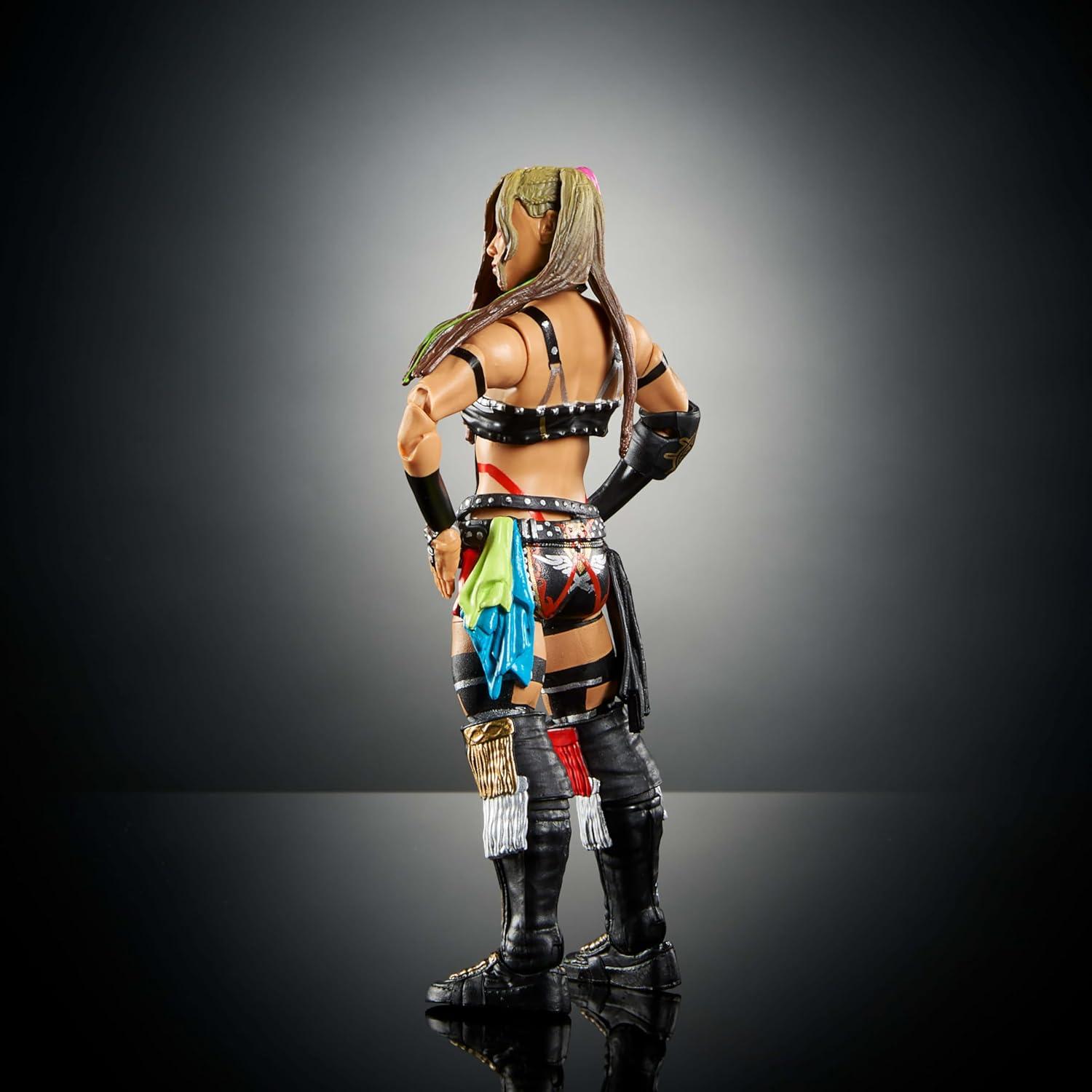 imageMattel WWE Elite Action Figure amp Accessories Series 115 6inch Collectible CM Punk with 25 Articulation Points amp Swappable HandsKairi Sane