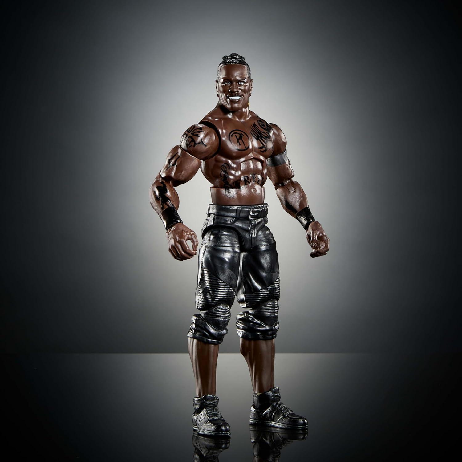 imageMattel WWE Elite Action Figure amp Accessories Series 115 6inch Collectible CM Punk with 25 Articulation Points amp Swappable HandsRTruth