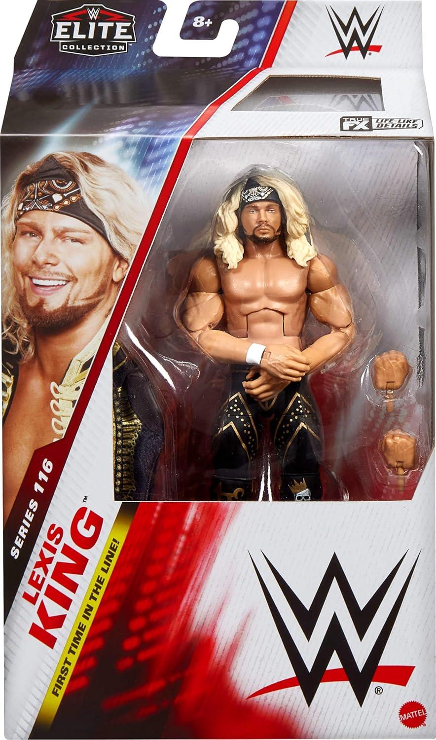 imageMattel WWE Elite Action Figure amp Accessories Series 116 6inch Collectible Randy Orton with 25 Articulation Points amp Swappable HandsLexis King