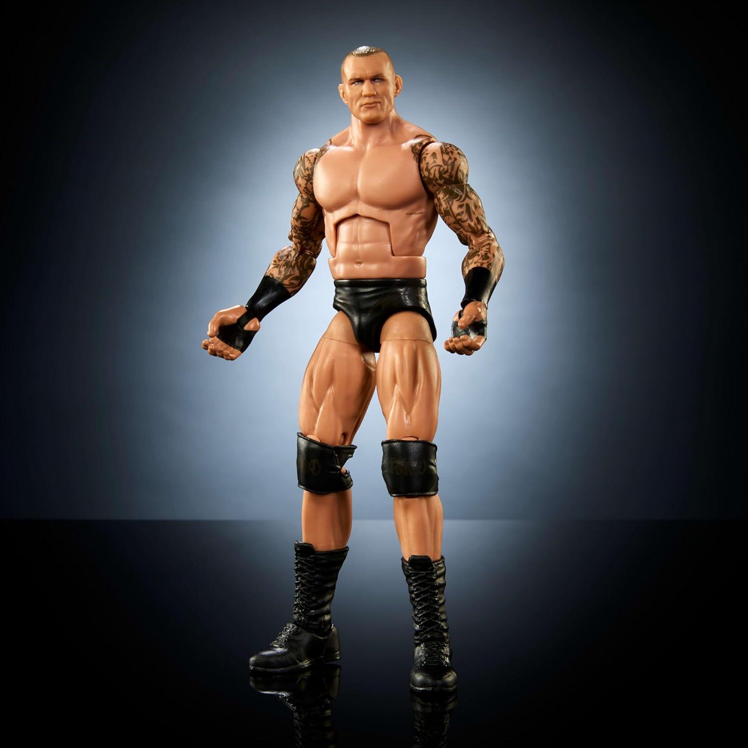 imageMattel WWE Elite Action Figure amp Accessories Series 116 6inch Collectible Randy Orton with 25 Articulation Points amp Swappable HandsRandy Orton