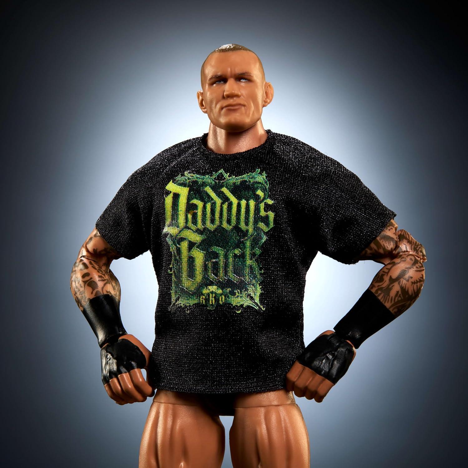 imageMattel WWE Elite Action Figure amp Accessories Series 116 6inch Collectible Randy Orton with 25 Articulation Points amp Swappable HandsRandy Orton