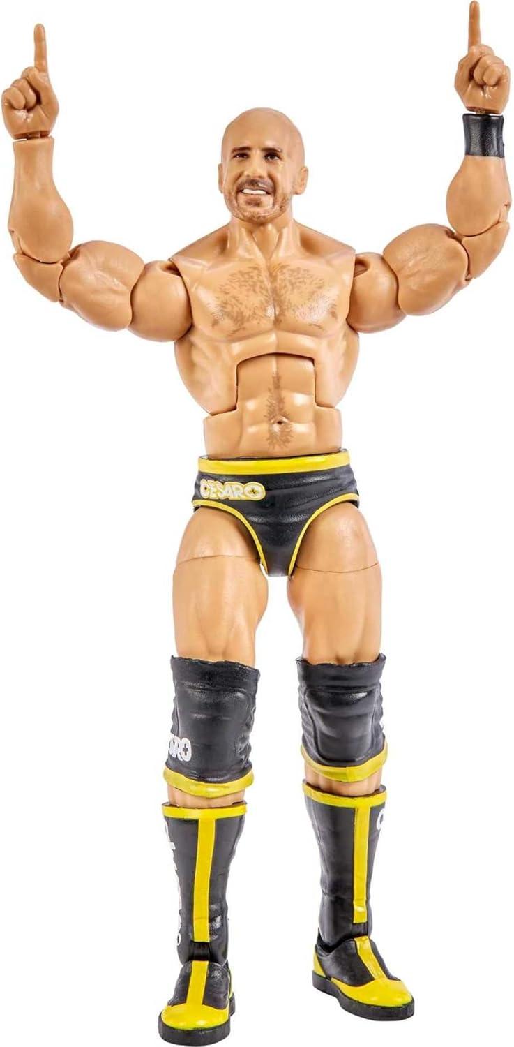 imageMattel WWE Elite Collection Action Figure amp Accessories Series 92 Scarlett 6inch Collectible with 25 Articulation Points amp Swappable Hands93 Cesaro