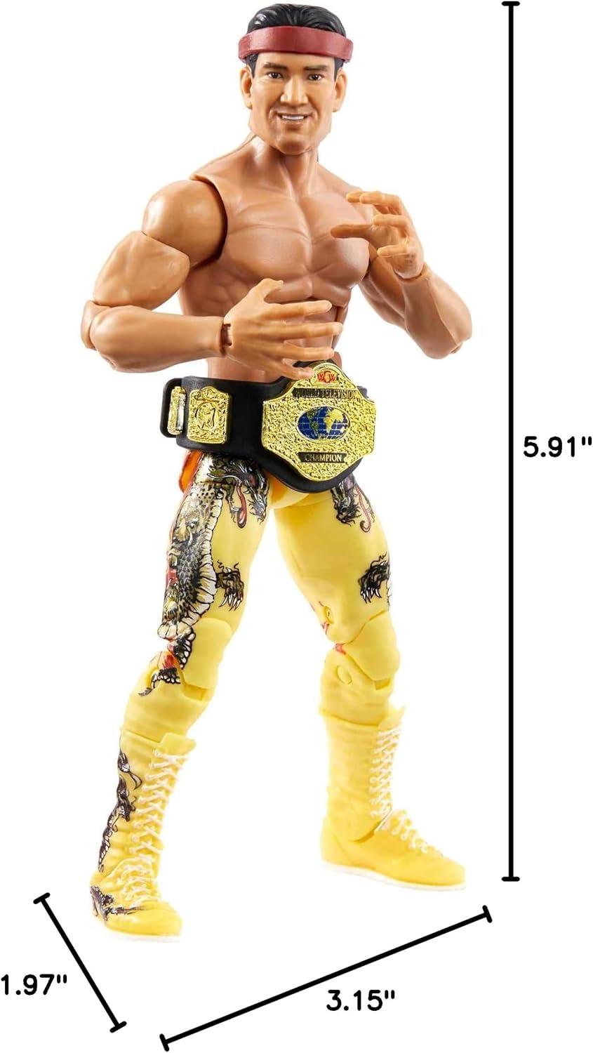imageMattel WWE Elite Collection Action Figure amp Accessories Series 92 Scarlett 6inch Collectible with 25 Articulation Points amp Swappable Hands93 Ricky Steamboat