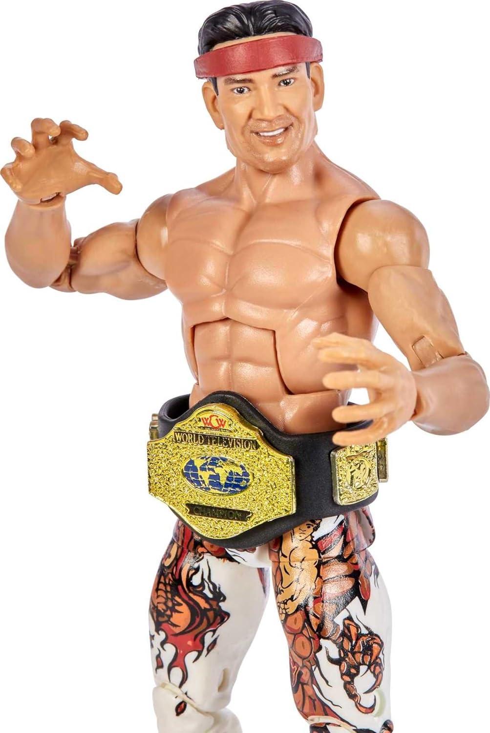 imageMattel WWE Elite Collection Action Figure amp Accessories Series 92 Scarlett 6inch Collectible with 25 Articulation Points amp Swappable Hands93 Ricky Steamboat