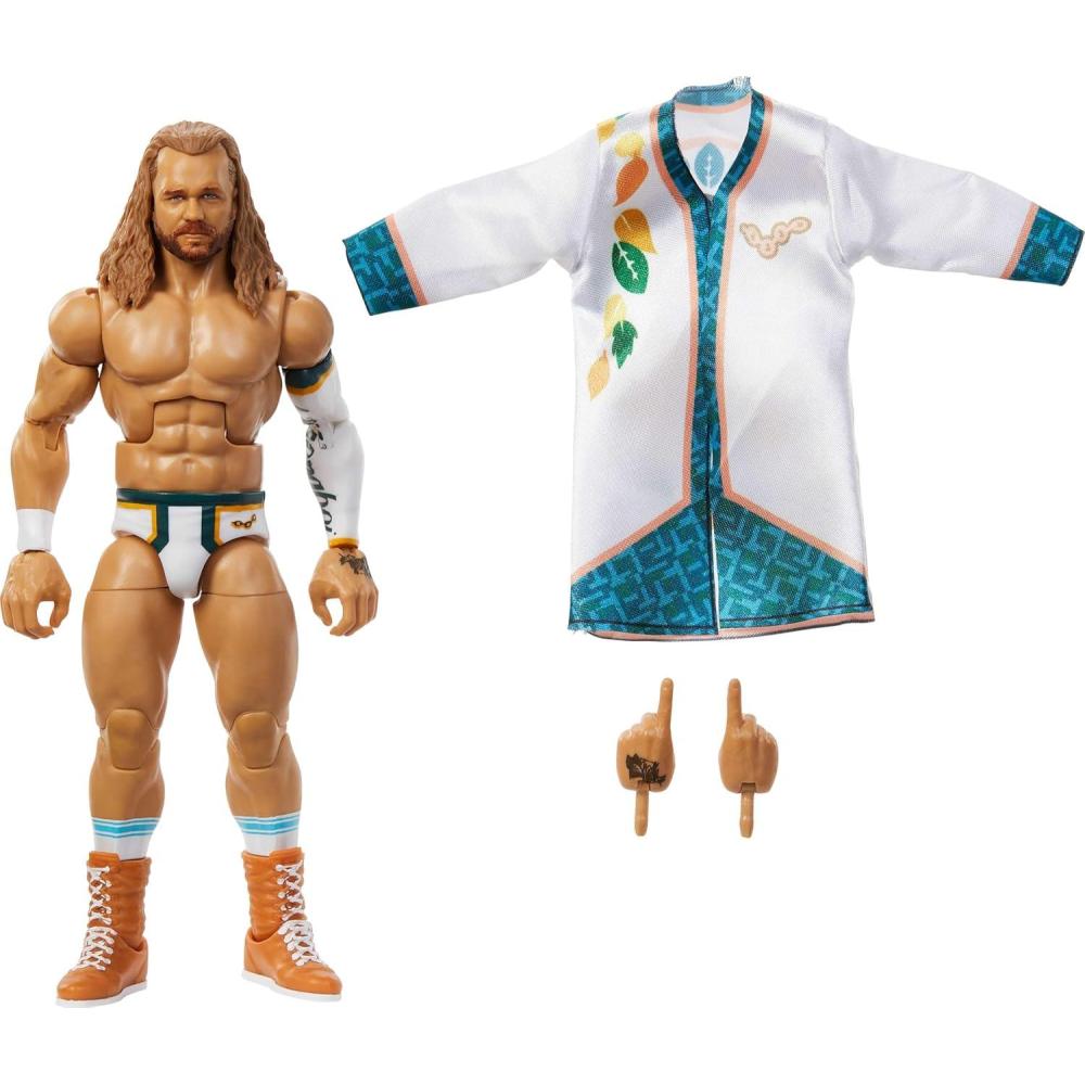 imageMattel WWE Elite Action Figure amp Accessories Series 115 6inch Collectible CM Punk with 25 Articulation Points amp Swappable HandsTyler Bate