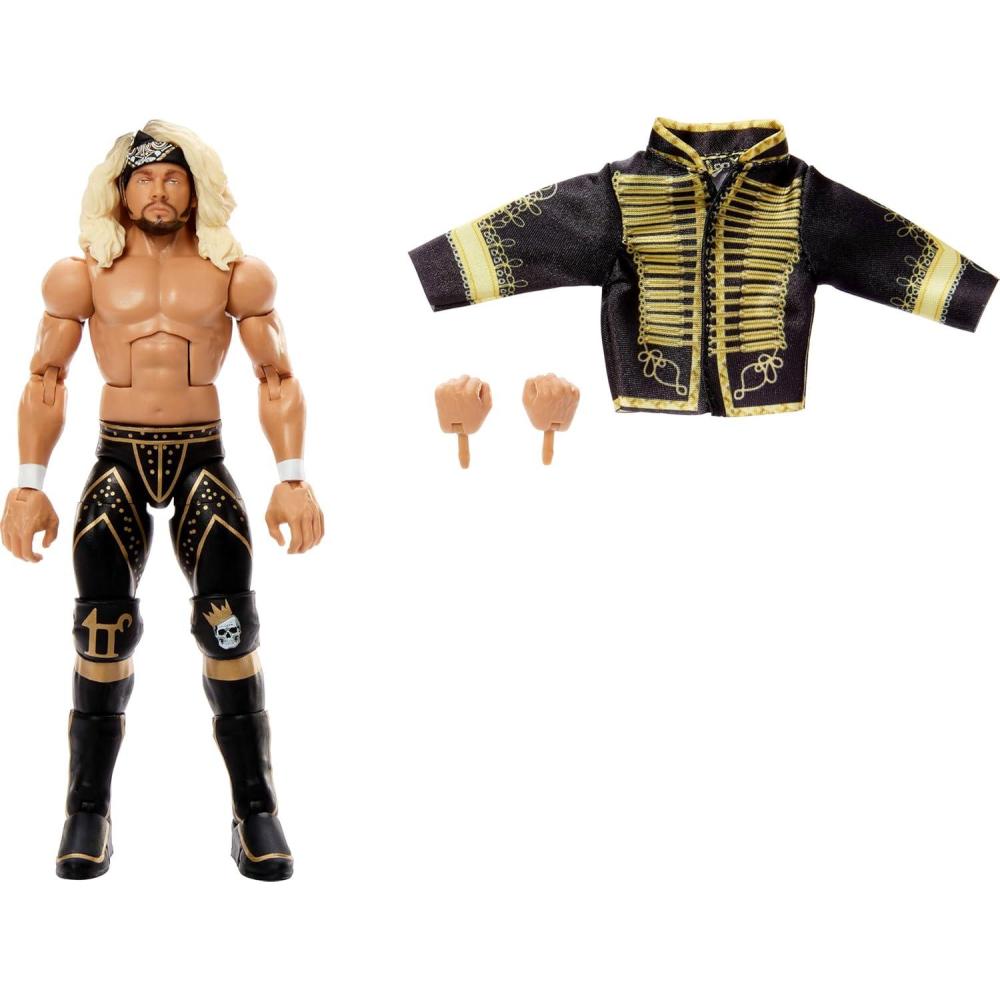 imageMattel WWE Elite Action Figure amp Accessories Series 116 6inch Collectible Randy Orton with 25 Articulation Points amp Swappable HandsLexis King