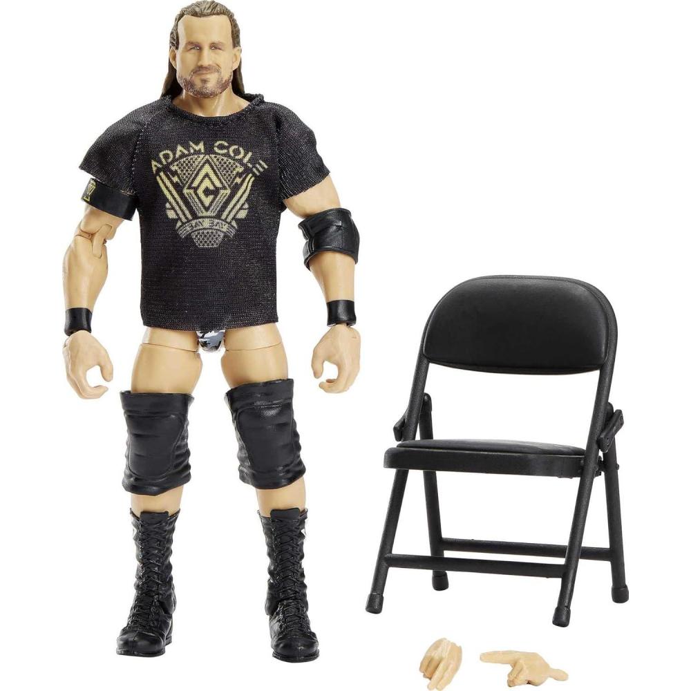 imageMattel WWE Elite Collection Action Figure amp Accessories Series 92 Scarlett 6inch Collectible with 25 Articulation Points amp Swappable Hands92 Adam Cole