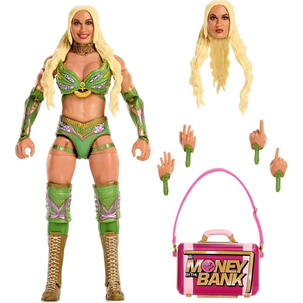 imageMattel WWE Ultimate Edition John Cena 6inch Action Figure amp Accessories Set 10 Pieces Include Swappable Heads amp Hands Amazon ExclusiveTiffany Stratton