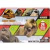 imageMattel Jurassic World Chaos Theory Advent Calendar with 24 Days 30 DinosaurRelated Toy Surprises 20 Mini Dinos 1 Human 9 Fence Pieces