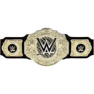 Mattel WWE Championship Title, World Heavyweight Championship Role-Play & Costume Piece, Leather-Like Belt 3+ Feet with One-Time Adjustment(World Heavyweight)