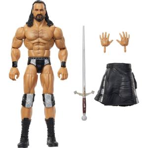 Mattel WWE Elite Action Figure & Accessories, Series #115 6-inch Collectible CM Punk with 25 Articulation Points & Swappable Hands​​(Drew McIntyre (Chase))
