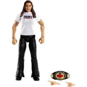 Mattel WWE Elite Collection Action Figure & Accessories, Series #92 Scarlett 6-inch Collectible with 25 Articulation Points & Swappable Hands(#94 Stephanie McMahon)