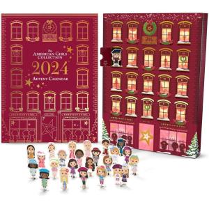 The American Girls Collection Advent Calendar, Christmas Holiday Countdown Gift Set with 24 Pieces, For Ages 8+