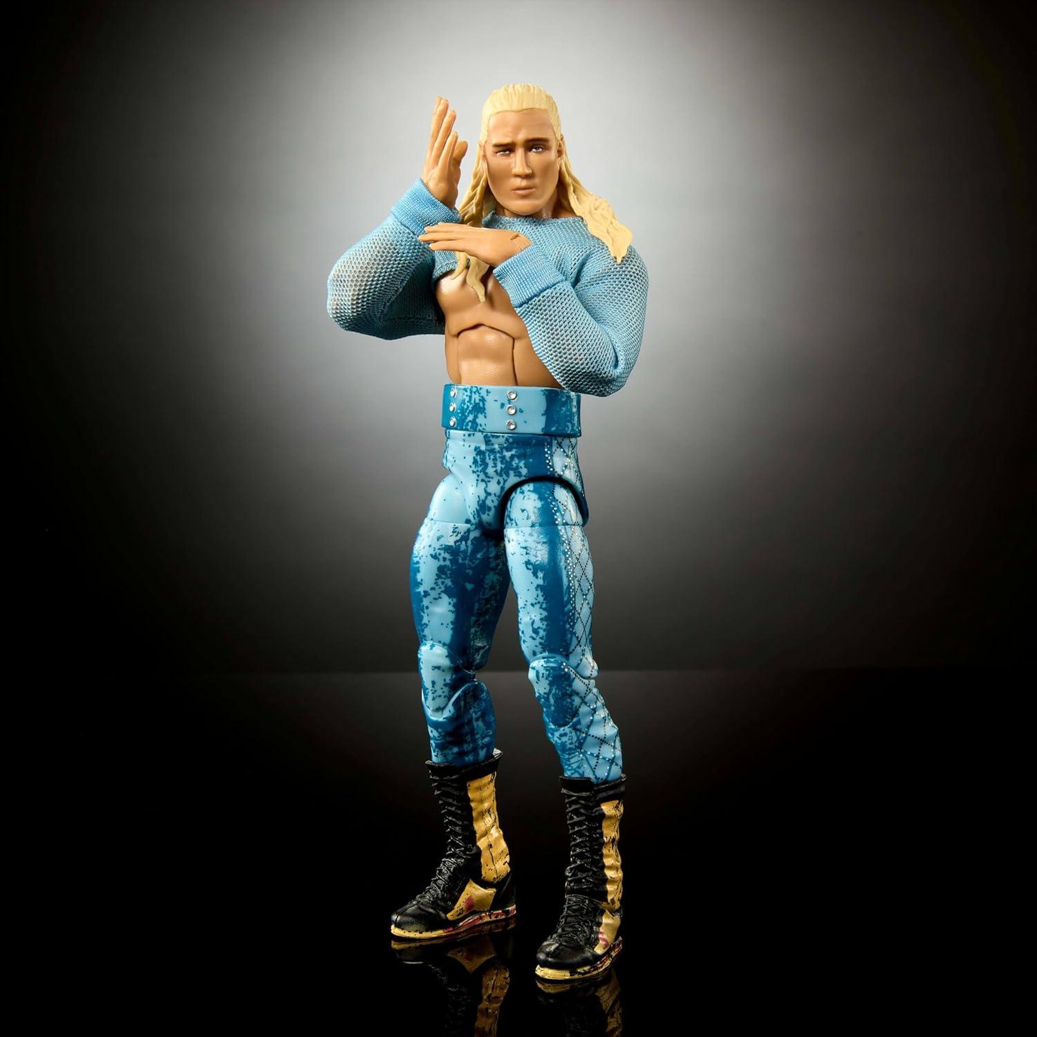 imageMattel WWE Elite Action Figure amp Accessories Series 110 Elton Prince 6inch Collectible with 25 Articulation Points amp Swappable Hands
