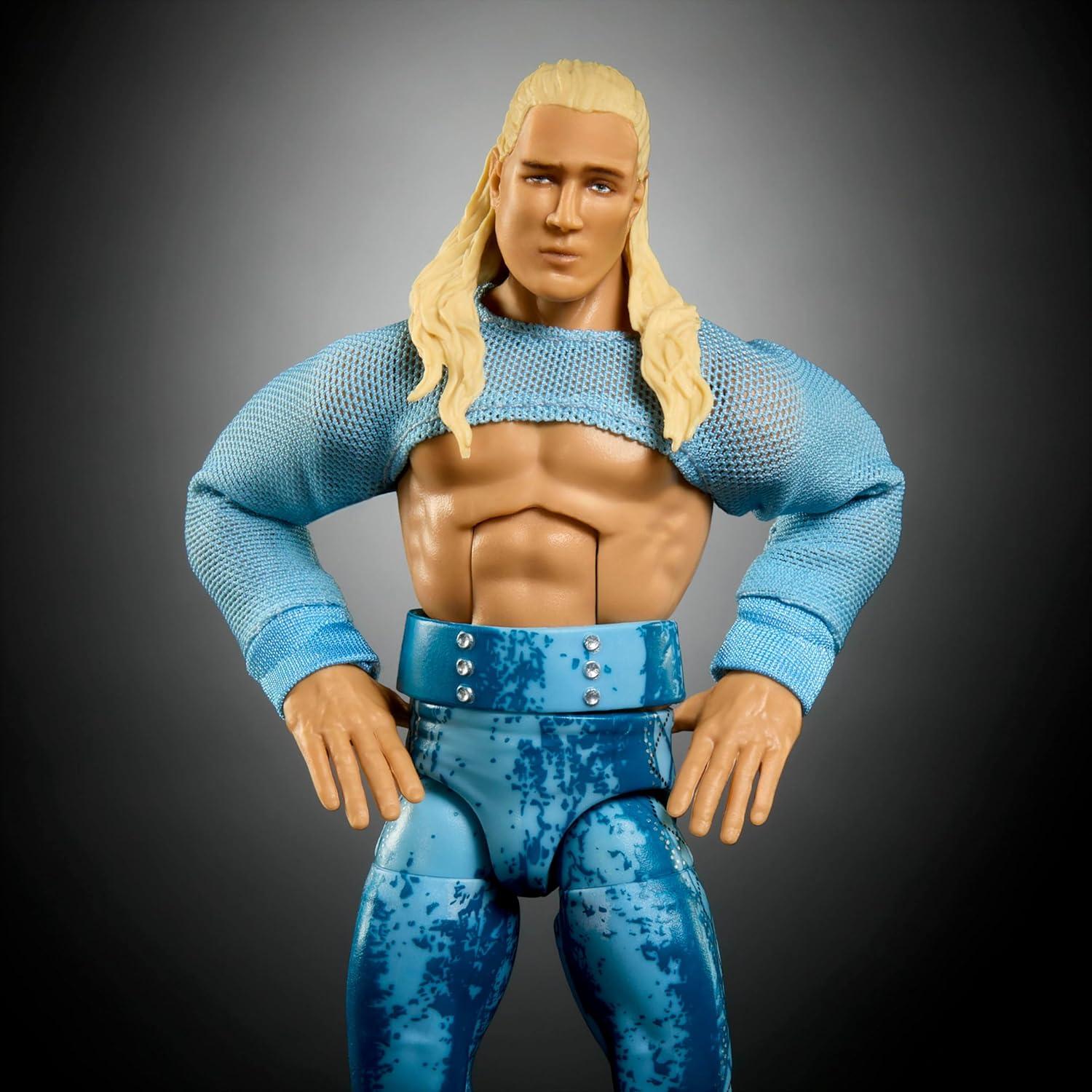 imageMattel WWE Elite Action Figure amp Accessories Series 110 Elton Prince 6inch Collectible with 25 Articulation Points amp Swappable Hands