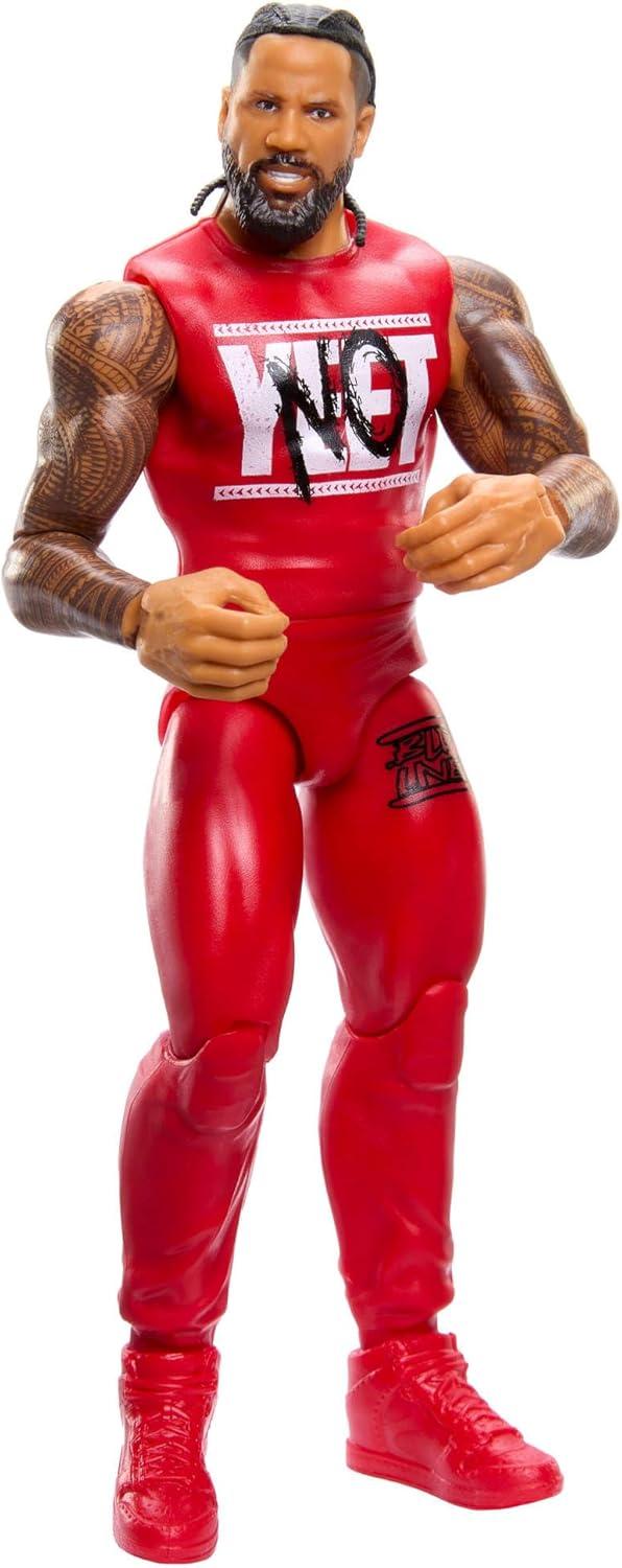 imageMattel WWE Jimmy USO Action Figure Main Event Series 155 6inch Collectible with 10 Articulation Points amp LifeLike Look