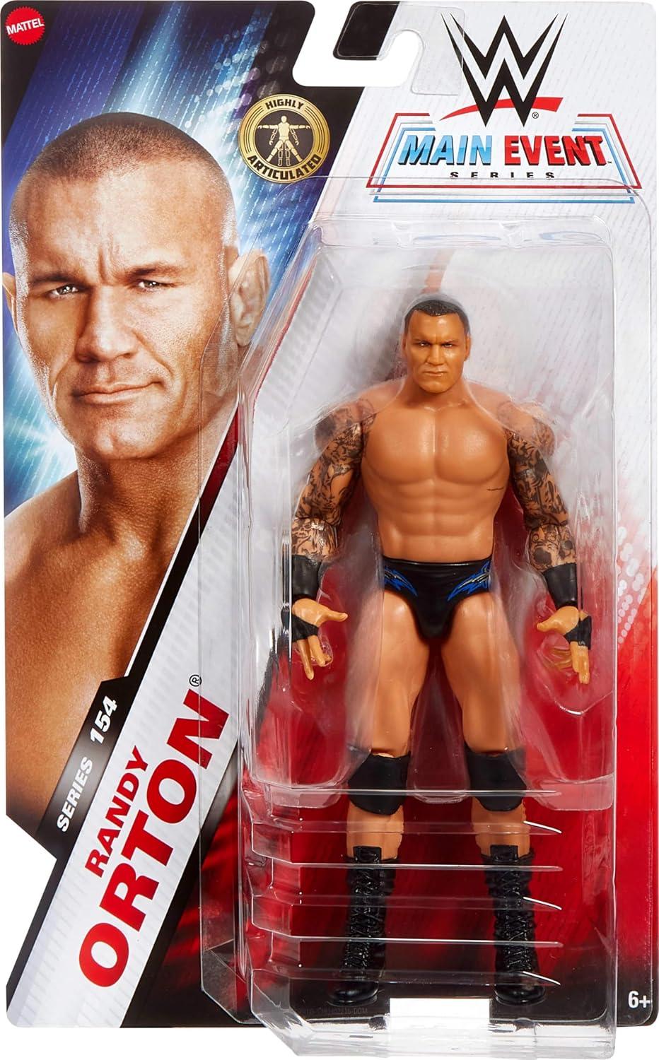 imageMattel WWE Randy Orton Action Figure Main Event Series 154 6inch Collectible with 10 Articulation Points amp LifeLike Look