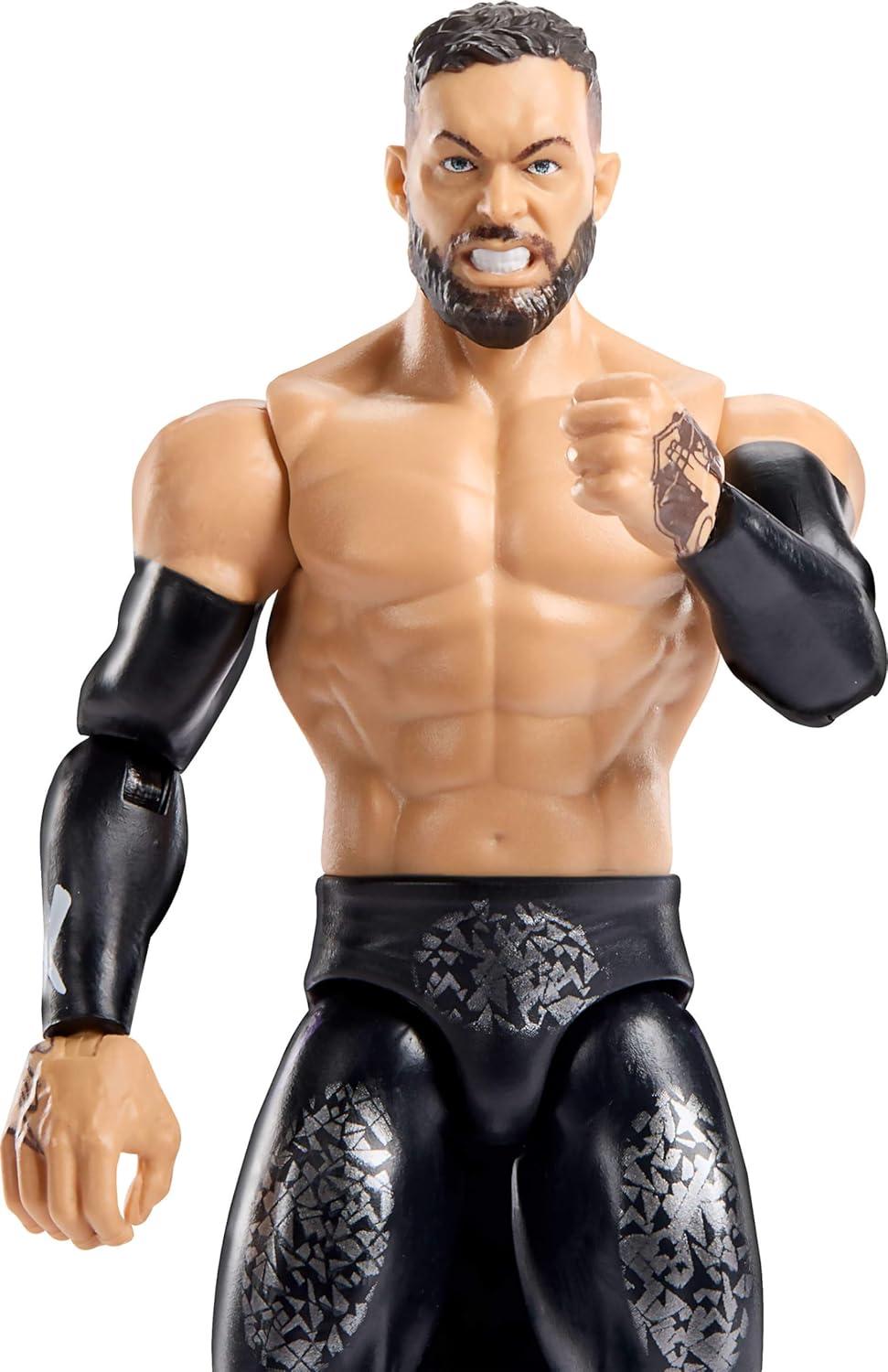 imageMattel WWE Rhea Ripley Action Figure Main Event Series 153 6inch Collectible with 10 Articulation Points amp LifeLike LookFinn Balor