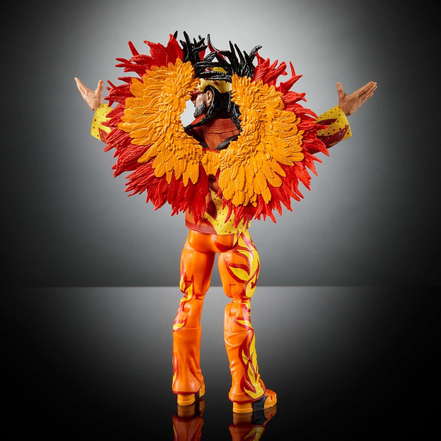 imageMattel WWE Ultimate Edition Action Figure Rey Mysterio Fan TakeOver Collectible with Interchangeable Accessories Extra Heads amp Swappable HandsSeth Rollins