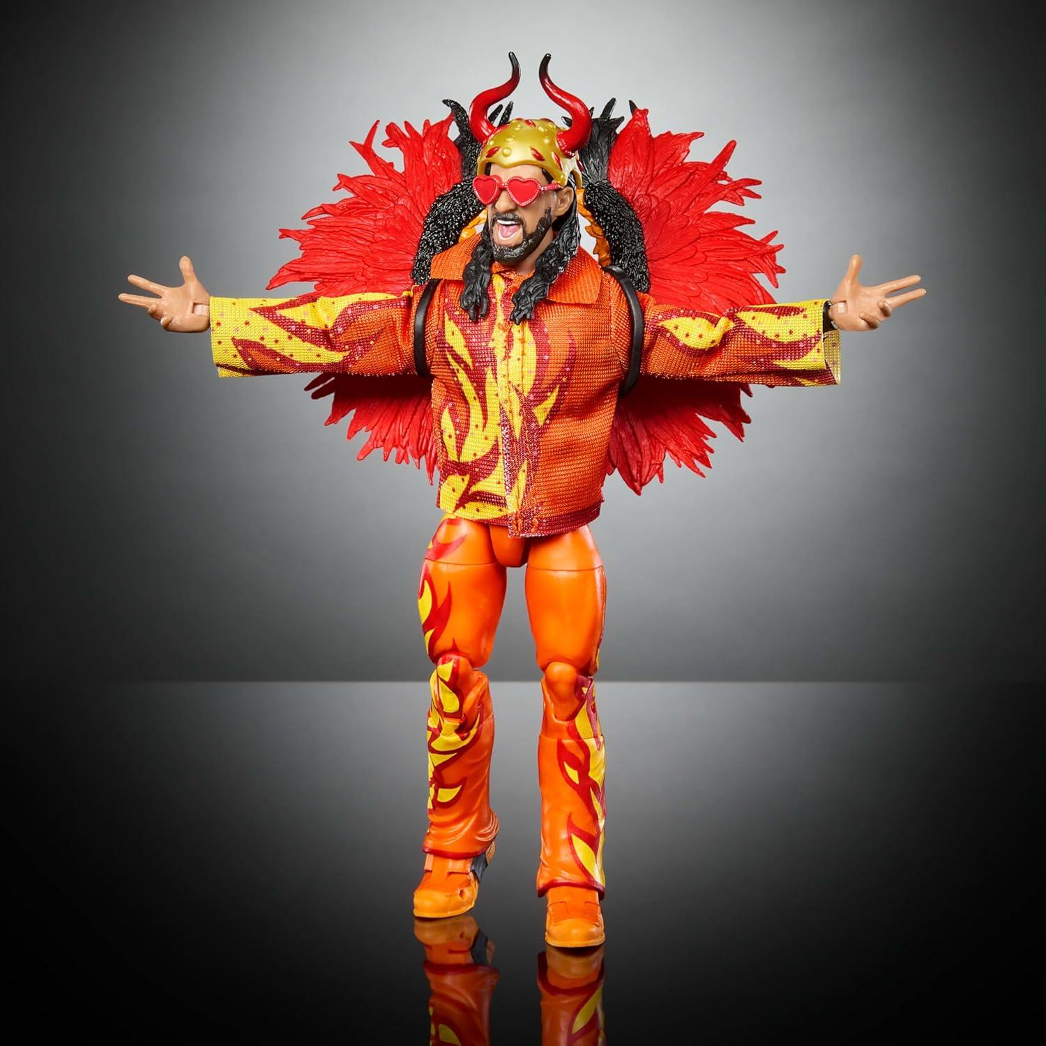 imageMattel WWE Ultimate Edition Action Figure Rey Mysterio Fan TakeOver Collectible with Interchangeable Accessories Extra Heads amp Swappable HandsSeth Rollins