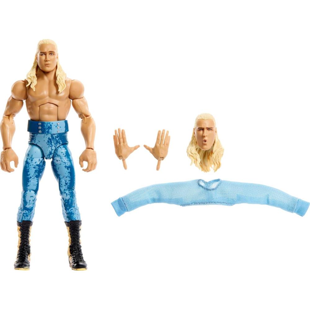 imageMattel WWE Elite Action Figure amp Accessories Series 110 Elton Prince 6inch Collectible with 25 Articulation Points amp Swappable Hands