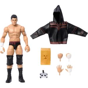 Mattel WWE Elite Action Figure & Accessories, Greatest Hits 2025, 6-inch Collectible Cody Rhodes “The American Nightmare” with 25 Articulation Points & Swappable Hands