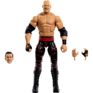 Mattel WWE Elite Collection Action Figure, SummerSlam Lex Luger Collectible with Accessory & Referee Build-A-Figure Parts(Kane)