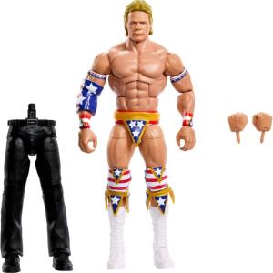 Mattel WWE Elite Collection Action Figure, SummerSlam Lex Luger Collectible with Accessory & Referee Build-A-Figure Parts(Lex Luger)