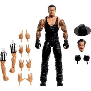 Mattel WWE Elite Collection Action Figure, SummerSlam Lex Luger Collectible with Accessory & Referee Build-A-Figure Parts(Undertaker)