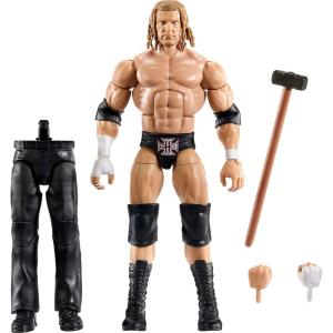 Mattel WWE Elite Collection Action Figure & Accessories, Premium Live Event Triple H Set, SummerSlam with William Regal Build-A-Figure Parts(Triple H)